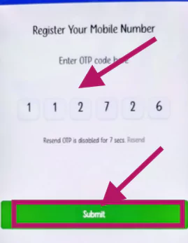 Verify OTP